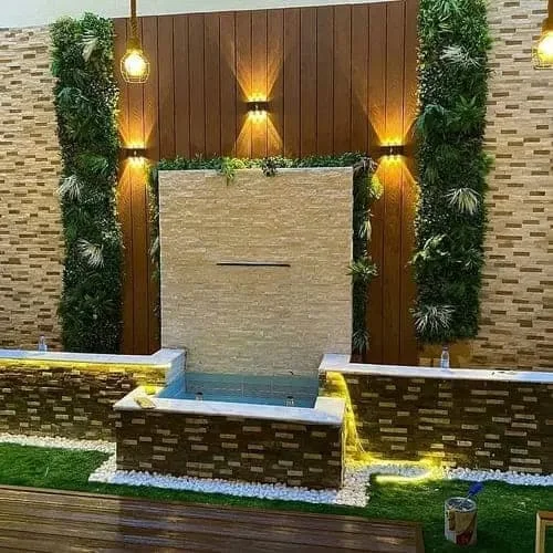 تصميم شلالات و نوافير