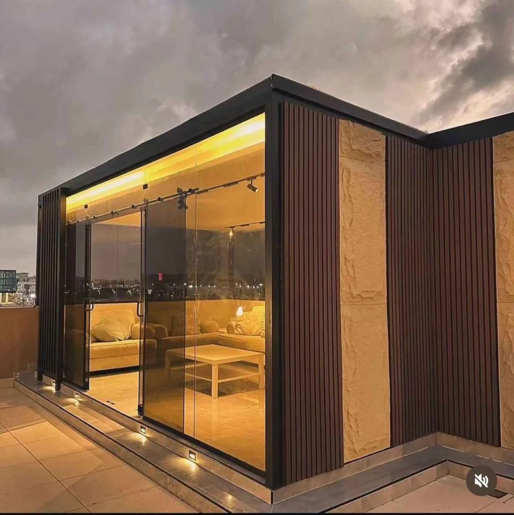 شركات تركيب غرف زجاجية