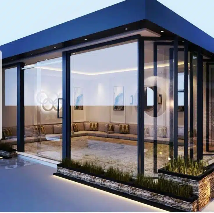 تركيب غرف زجاجية بالرياض