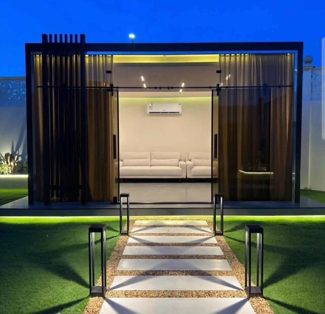 غرف زجاجية للحدائق بالرياض